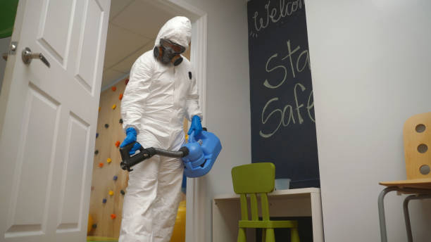 Disinfecting a small therapy clinic for children during Covid-19